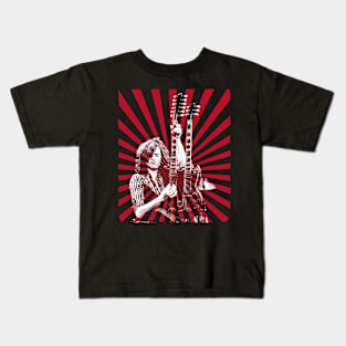 Led Zeppelin guitars heroo Kids T-Shirt